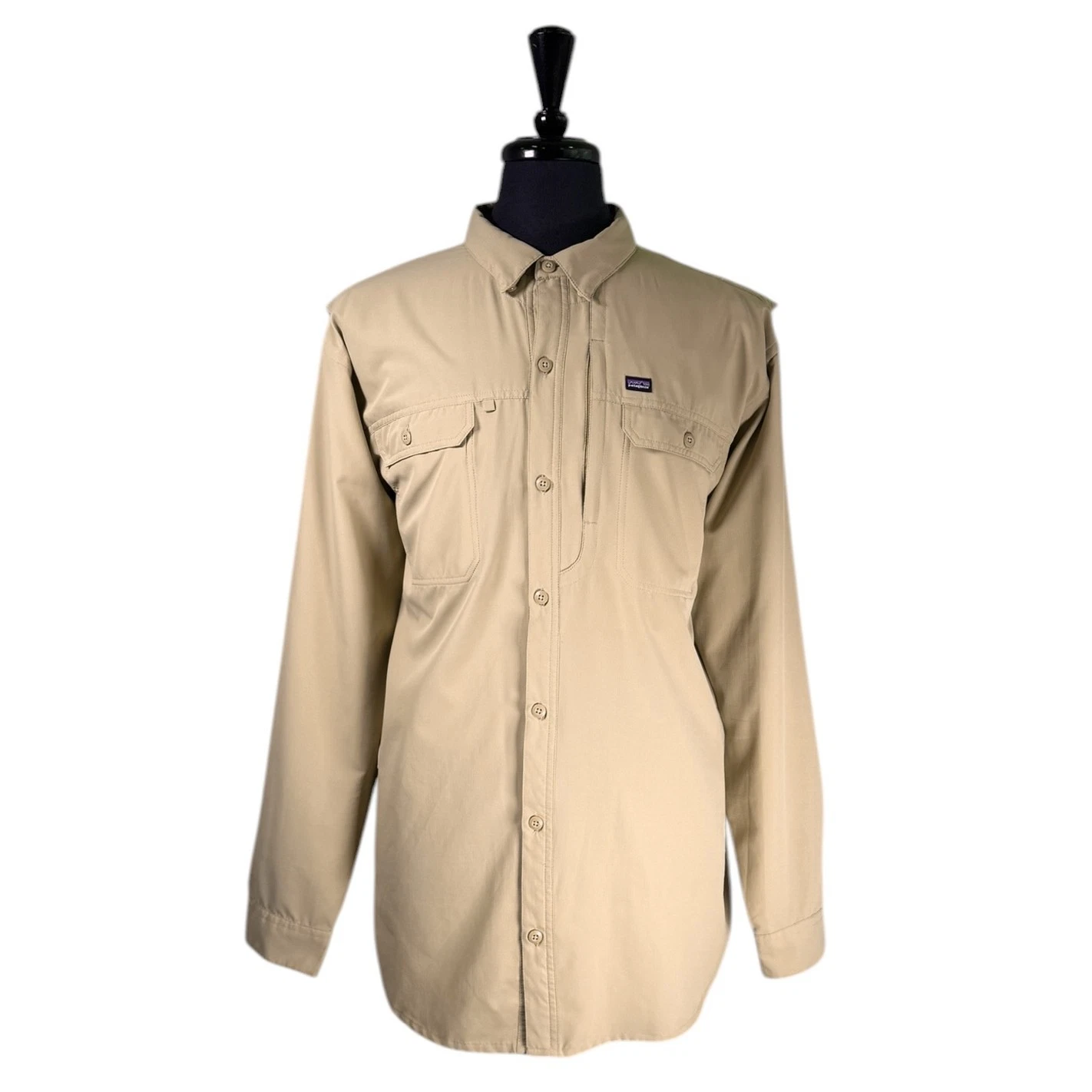Patagonia Mens XL Fishing Shirt Beige Vented Mesh Lining Hiking Outdoor Roll Tab
Opens in a new wind