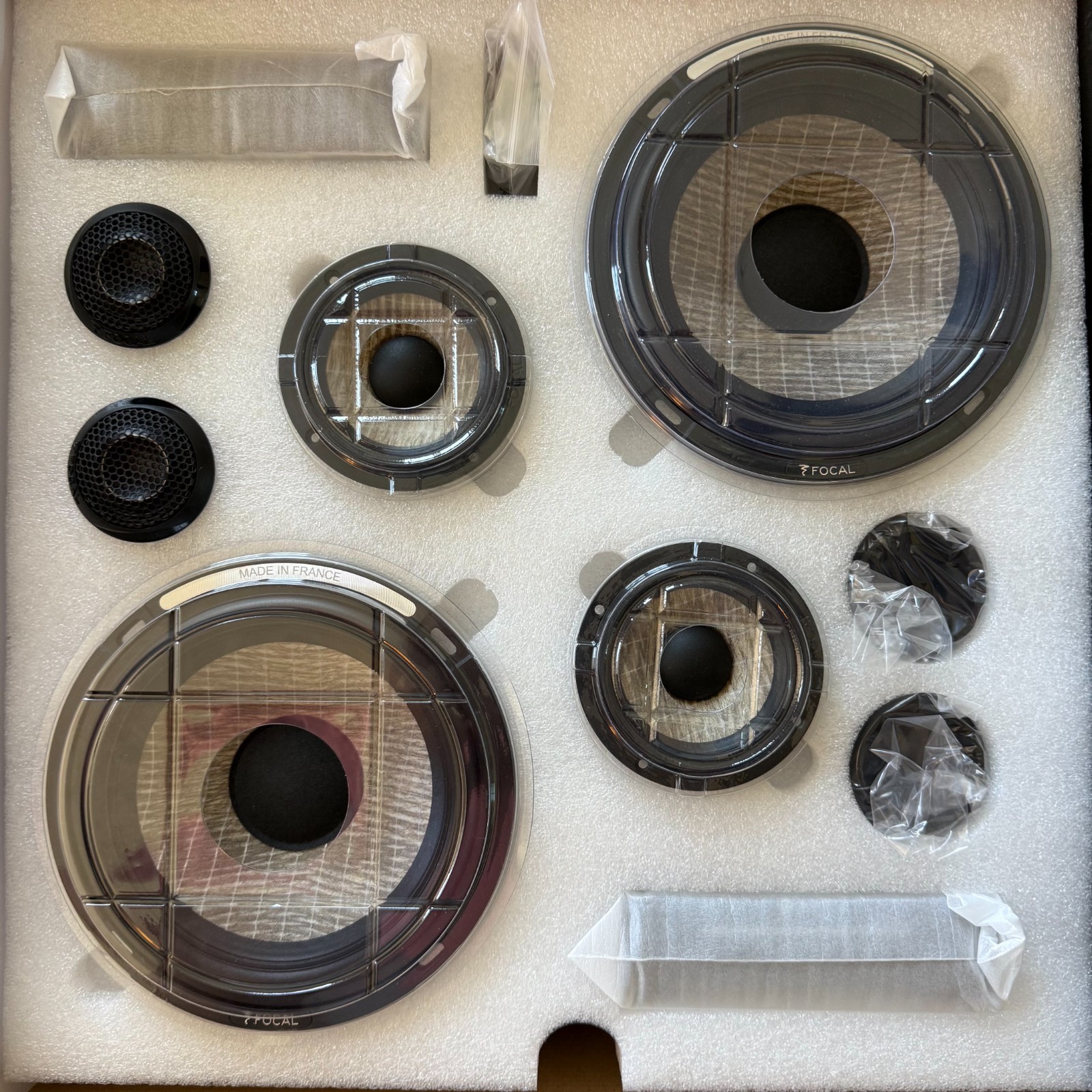 Focal PS165F3E - 6.5" (16,5 CM) 3-Way Component Speaker Set FLAX EVO Series