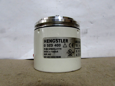 HENGSTLER 0 523 400 RESOLVER ENCODER 12-PIN (NEW - NO BOX)  MAKE OFFER!!!