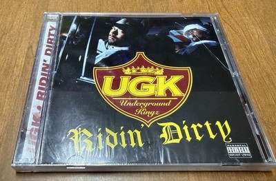 NEW Ridin Dirty by UGK CD Hip-Hop Gangsta 1996 Jive SEALED Bun B Pimp C 13 Songs