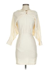 PrettyLittleThing Women Ivory Casual Dress 4