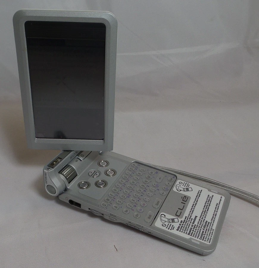 Vintage Sony Clie Handheld - Silver - Used (PEG-NX70V/U) - Image 2 of 2