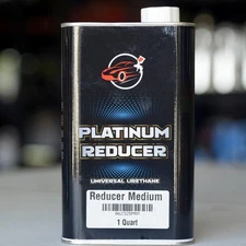 Platinum Reducer Universal MEDIUM Urethane Reducer Quart Size! Automotive Paint