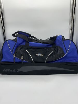 DBTech Destinations Rolling Travel Luggage Duffel Bag Roller Bag Gym Travel 