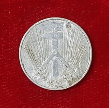 5 fenigów NRD Niemiecka Republika Demokratyczna 1952 Wschodnia nostalgia