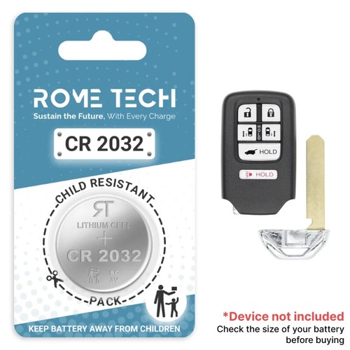 Key Fob Battery Replacement for Honda Odyssey 2022 2021 2020 - 1999 1 or 2 Pack - Foto 22 di 59
