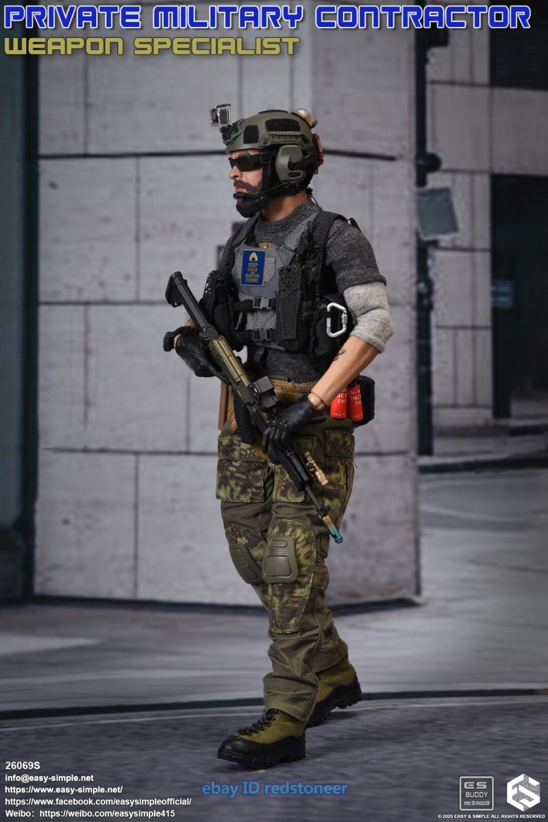 1/6 PMC ミリタリーフィギュア Easy&Simple PMC Weapon Specialist 1/6