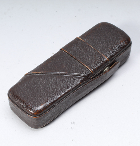 MINOX B BRAUNES LEDERETUI SCHÖNE PATINA