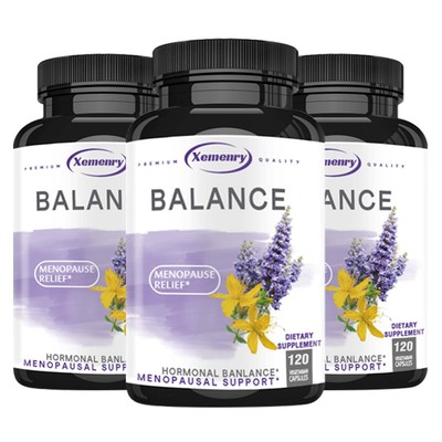 Balance - mit Black Cohosh, weibliche Menopause Hot Flash Relief Hormonal