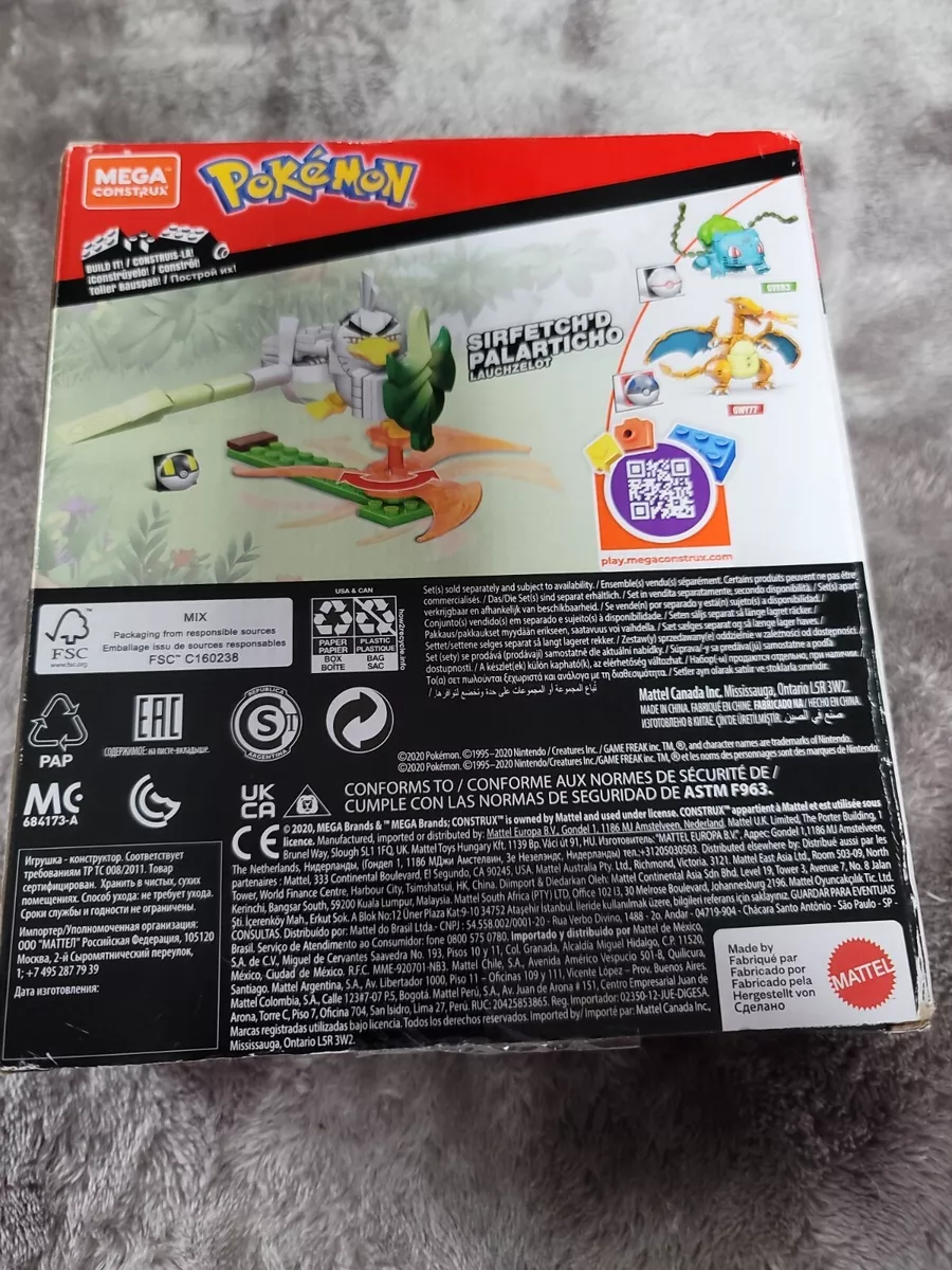  Mega Construx Pokemon Sirfetch'D (GVK81) : Toys & Games