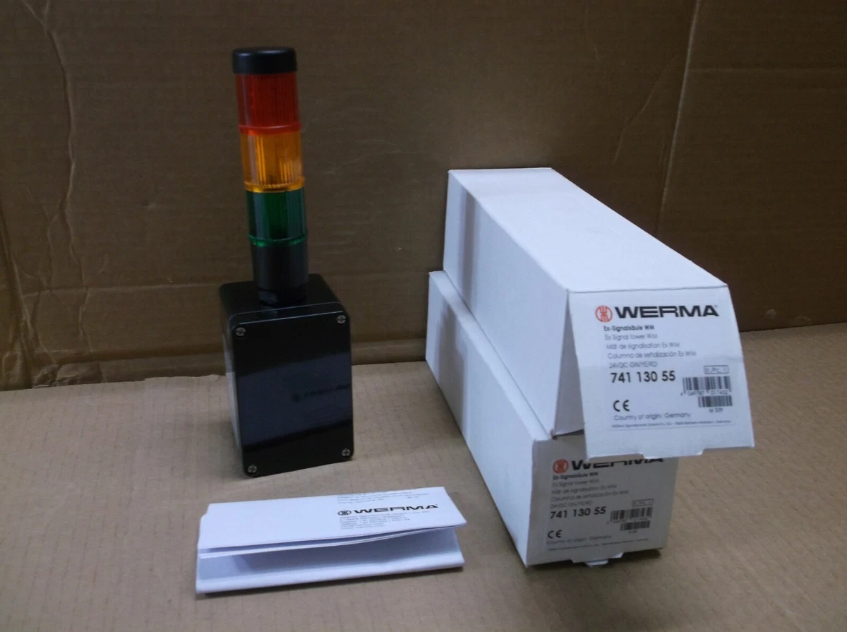 741 130 55 Werma NEW In Box Control Tower Stack Light LED 741.130.55 74113055
