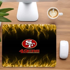 San Francisco 49ers Custom Non-Slip Neoprene Mouse Pad Home Office