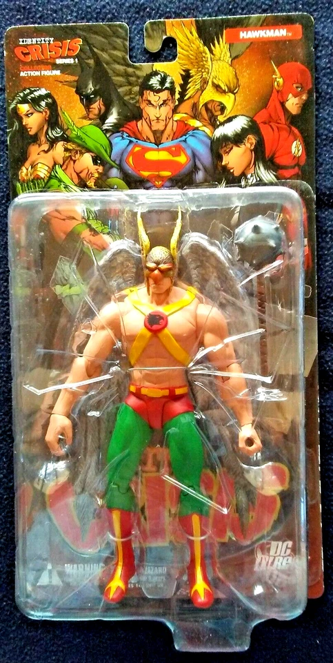 DC Direct Identity Crisis series 1 Sealed Case of five figures MIB Full Set MINT - Image 4 of 4