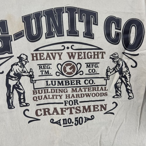 Vintage G Unit Shirt Mens 3XL Button Up Heavy Hip Hop 50 Cent Y2K 90s * - Picture 5 of 12