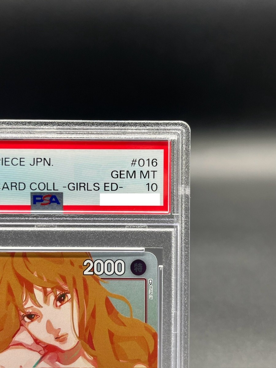 PSA 10 Nami OP01-016 Premium Card Collection Girls ED ONE