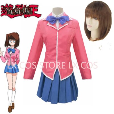 Unisex Anime Cos Yu-Gi-Oh! ARC-V Mazaki Anzu Tea Gardner Cosplay Costumes