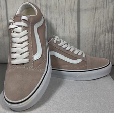 Vans 507698 Unisex Skate Shoes Mahogany Rose & True White Suede & Canvas 7M 8.5W