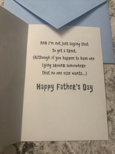 Happy Father’s Day Dad From The Cat Funny 5”x7” Hallmark Greeting Card - Picture 3 of 8