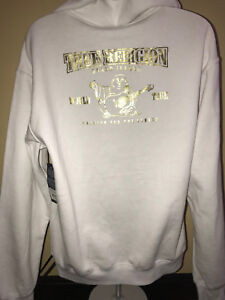 true religion hoodie gold