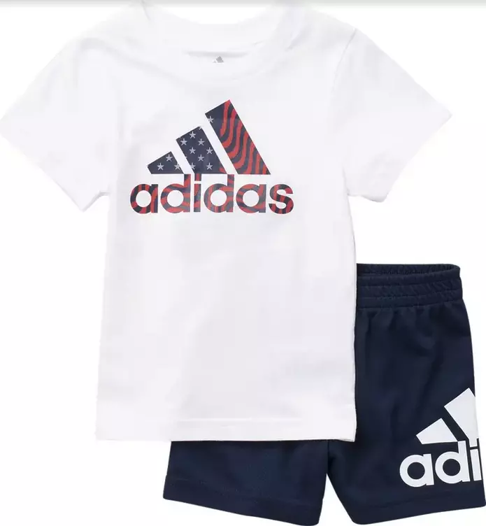 ADIDAS Baby Boys Cotton T Shirt Shorts Set eBay