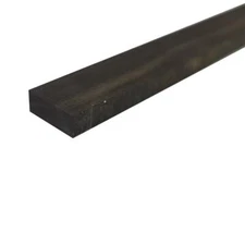 Gaboon Ebony Thin Stock 12x 2x 1 Woodturning Blank- Free US Shipping