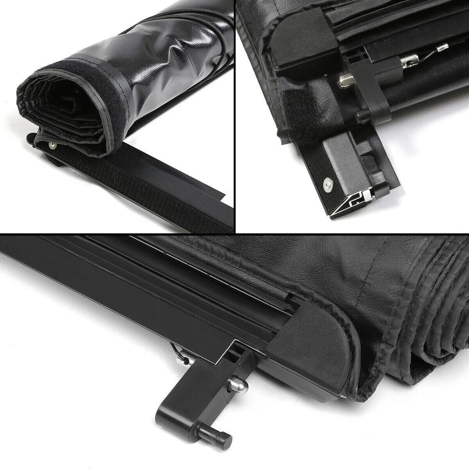 6.5FT Soft Roll Up Tonneau Cover Truck Bed For 1997-2004 Ford F150 Heritage - Image 2 of 4