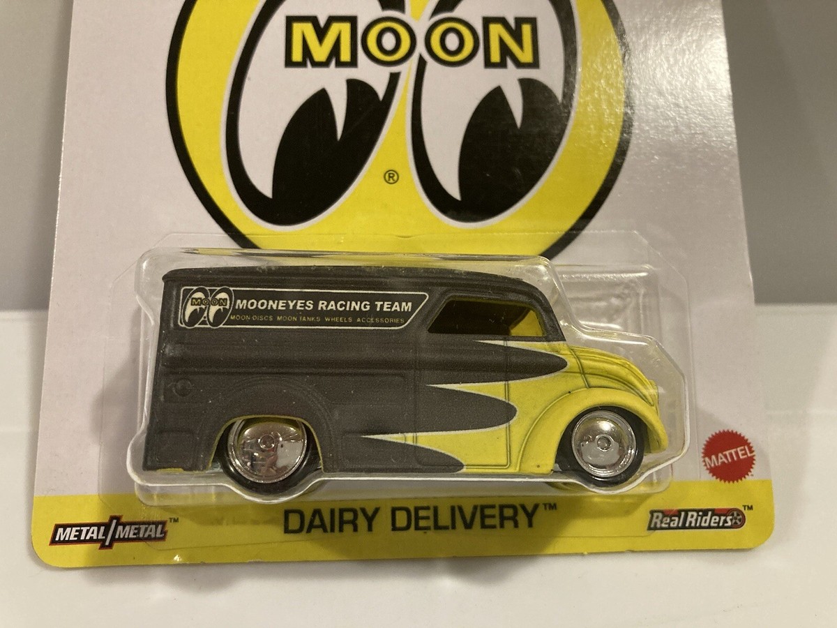 Hot Wheels Moon Eyes Dairy Delivery Panel Wagon New | eBay