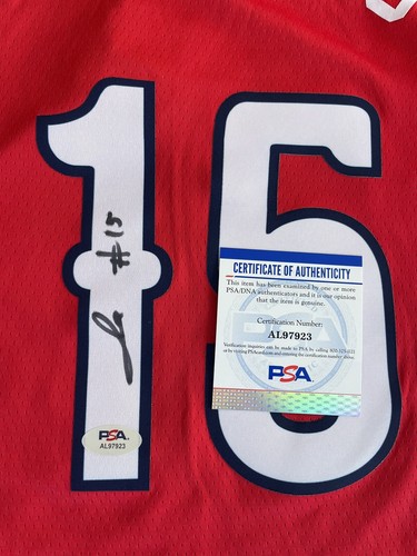 Jose Alverado Signed Autographed New Orleans Pelicans Jersey Psa/Dna Coa GTA - Picture 2 of 4
