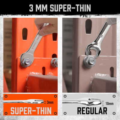 ELEAD Super-Thin Open End Wrench Set | 10-Piece - Ubuy - View #11