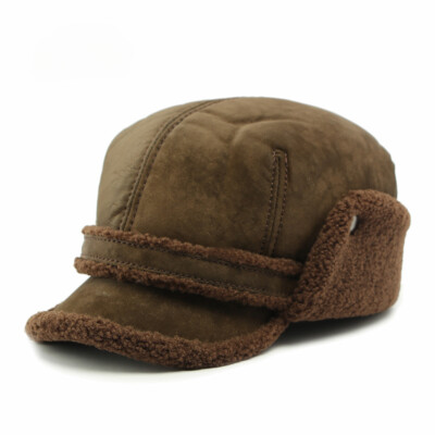 Cappello da Baseball in Vera Pelle | D'Arienzo