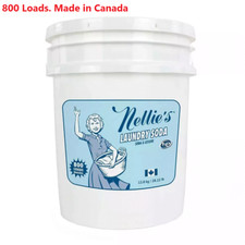 Nellie's Laundry Soda, 800 Loads Hypoallergenic Septic Safe - Made in Canada