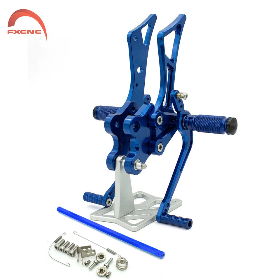 Footrest For Yamaha FZ1/FZ8 2001-2002 2003 2004 2005 CNC Rearset Foot Peg Pedals - Image 2 of 4