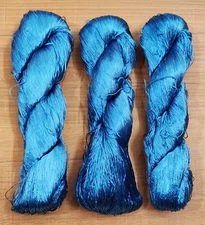  3 Thread Yarn Lace Skeins Knitting Work Reel Silk Fabric 345g Woven Sari