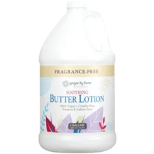 Ginger Lily Farms Botanicals Soothing Butter Lotion 100% Vegan ~ 1 Gal
