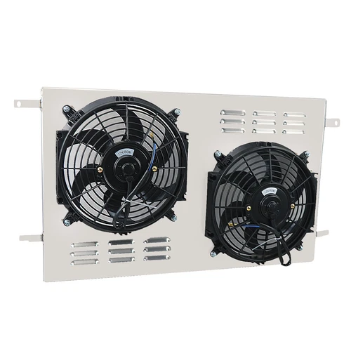 Radiator Shroud+2x10" Fans+Relay For Holden VT VX HSV Commodore V8 GEN3 LS1 5.7L - Picture 9 of 12