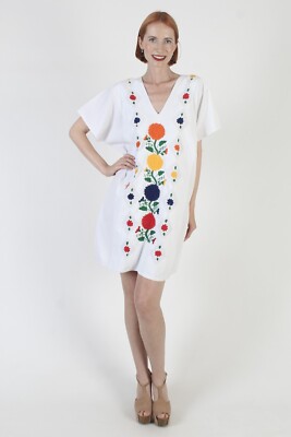 Mi Golondrina Mexico Caftan Embroidered Floral Mexican Dress Beach Pool Kaftan L | eBay Mi Golondrina Mexico Caftan Embroidered Floral Mexican Dress Beach Pool Kaftan L | eBay