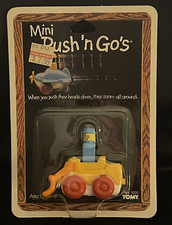 MOC Vintage 1982 Tomy Bulldozer Mini Push'n Go's 1031