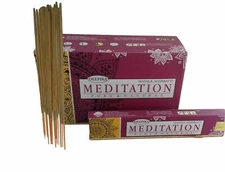 Deepika Meditation Incense Sticks Natural Fragrance Masala AGARBATTI 15gX12 Pack