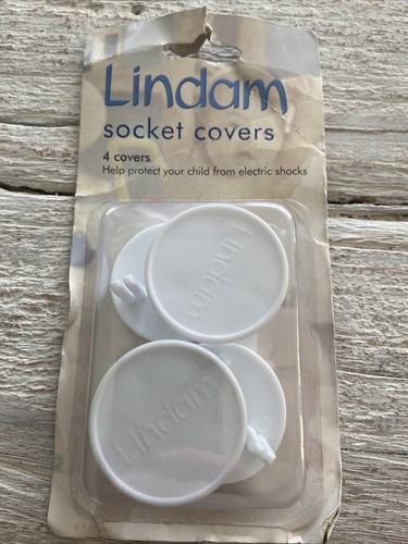 Lindam socket covers Baby Safety Plug x4 brand new unopened