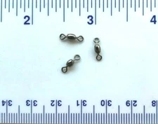 1000 GT Super Strong Black Nickel Crane Swivels Size 10 - 44# Test