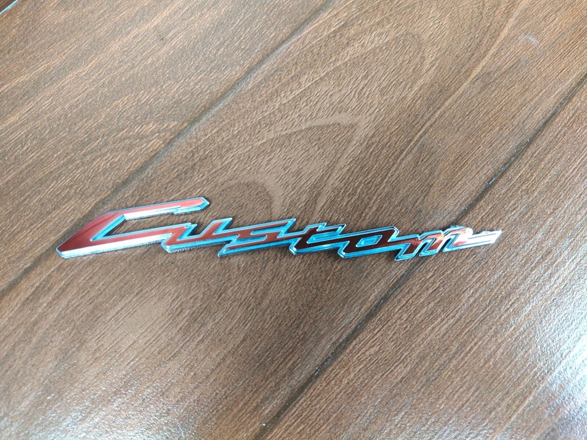 SUZUKI Spacia Custom MK 53S Trunk Emblem Badge Genuine Original | eBay