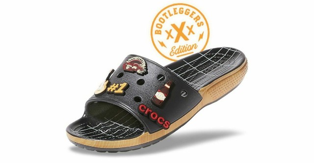 luke combs x crocs classic bootlegger slide