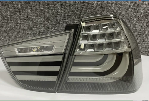 Smoked LED L+R Tail Light Rear Brake Lamp For 2009-2012 4-DOOR BMW 3 Series E90 - Picture 8 of 9