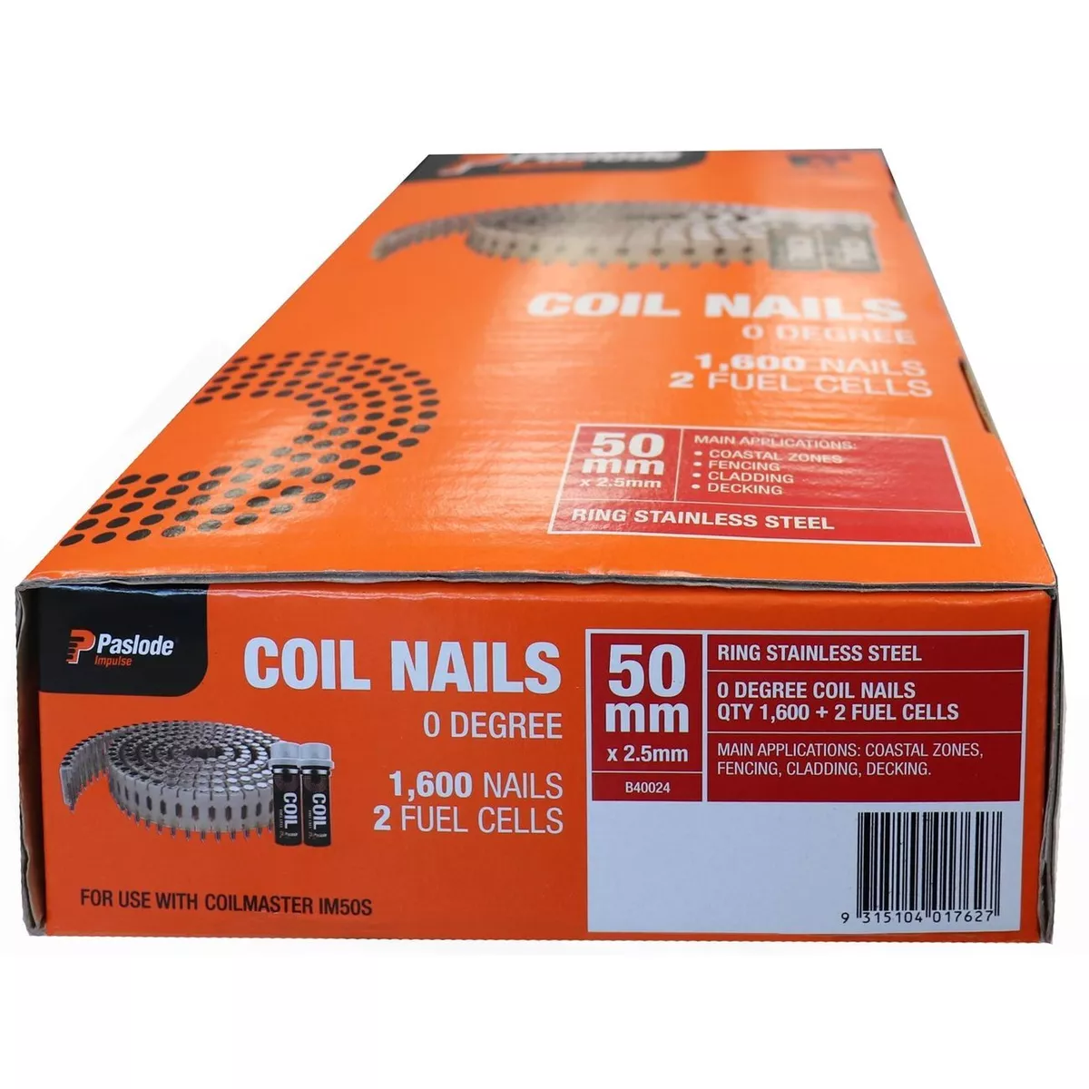 Paslode ring shop shank nails