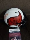 Tampa Bay Buc Mike Edwards Signed Mini Helmet JSA