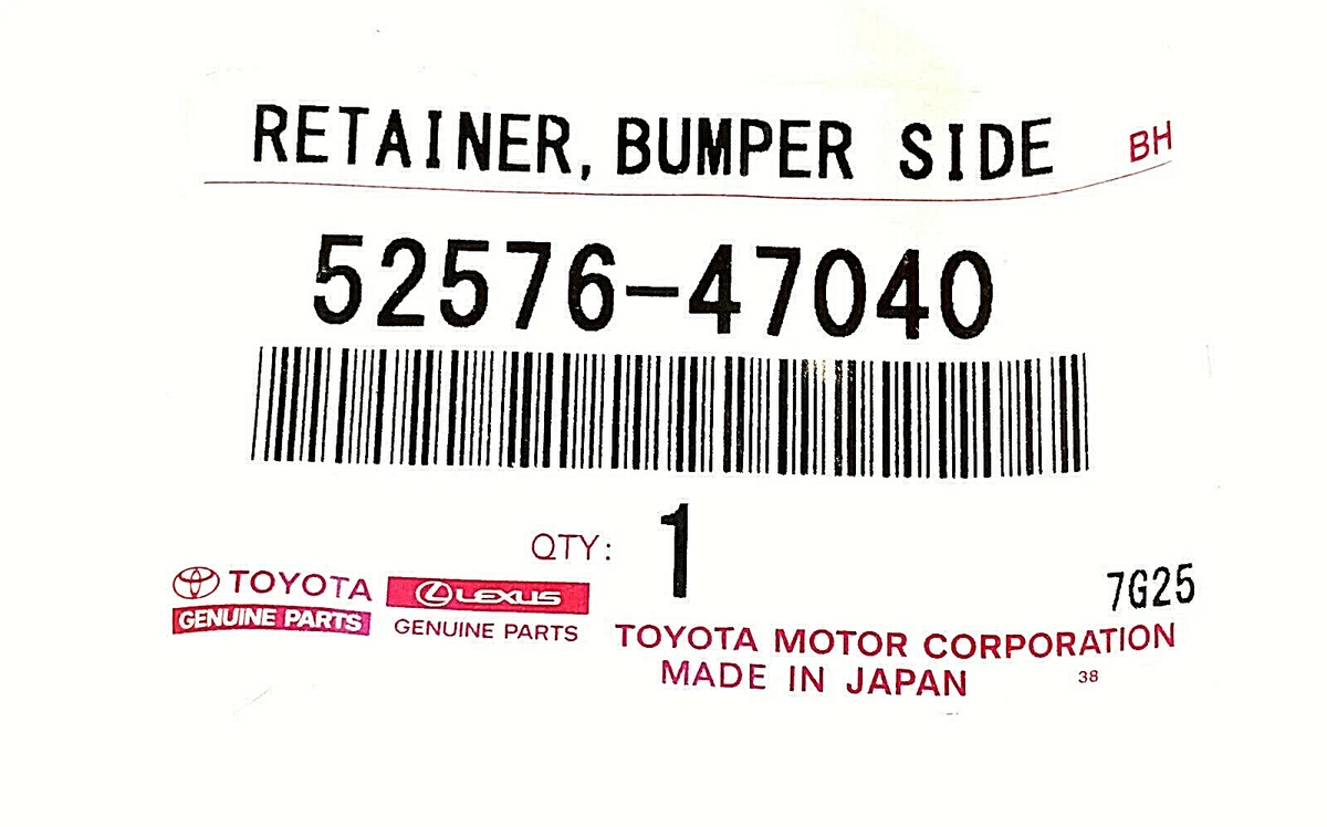 5257647040 NEW GENUINE FOR TOYOTA PRIUS 2016-2020 LEFT SIDE REAR  