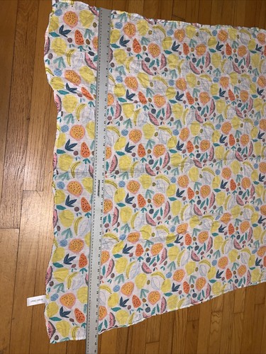 HTF Angel Dear Tropical Fruit Bamboo Muslin Baby Blanket/Lovey - Picture 8 of 8