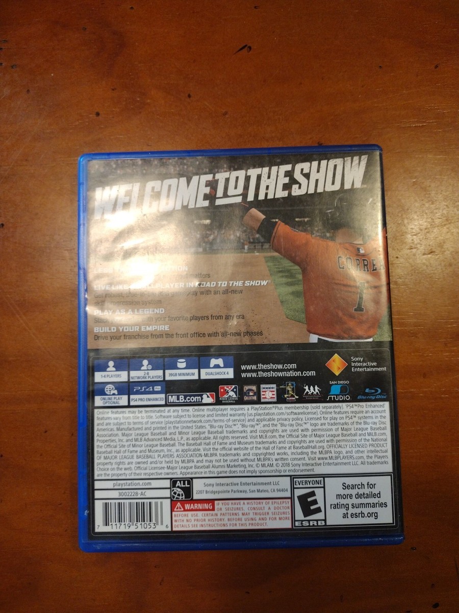 家庭用ゲームソフト PlayStation4 - mlb the show18 ps4 MLB The Show 18 (PlayStation 4, 2018) 711719510536| eBay