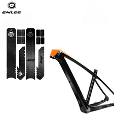 ENLEE Bike Rear Frame Protector MTB Bicycle Waterproof Chain Protective Stickers