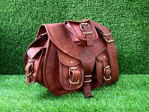 Handgefertigte Leder Damen Beuteltasche Luxus Mode Handtasche Sattel Handtasc... - Bild 3 von 6